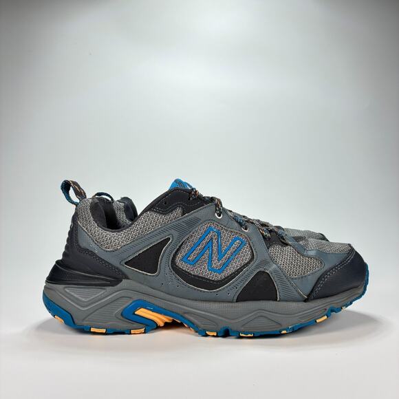 New Balance 481 V3 Gray Black Trail Running Shoes MT481CG3 Men's Size 8.5 - Picture 1 of 11